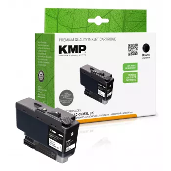 Kompatybilny czarny wkład atramentowy KMP do Brother LC-3239XLBK (1543.4001)