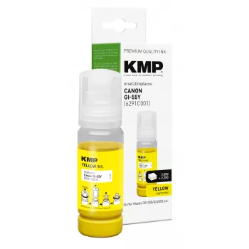 Butelka tuszu do uzupełniania KMP dla Canon GI-55Y żółty 70 ml 1587,5009