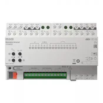 JUNG 2590M1SR KNX Multistation Universal, szyna DIN, 8 TE