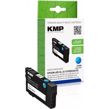 KMP 1656,4003 Kompatybilny wkład z tuszem w kolorze cyjan (odpowiednik Epson 16XL, o dużej wydajności)