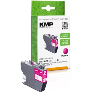 Tusz KMP odnowiony magenta do Brother MFC-J1010DW (LC421XLM, 500 stron, 7 ml) 1548,4006