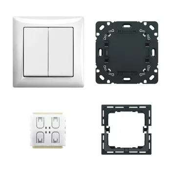 Zestaw przełącznika Bluetooth Busch-Jaeger 6716/01 UJ-914 (2CKA006730A0153)