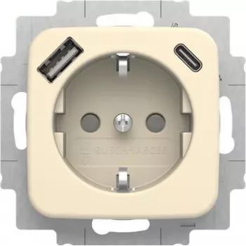 Gniazdo SCHUKO BUSCH-JAEGER z USB-A+C, 20 EUCB2USBAC-212 (2CKA002011A6295)