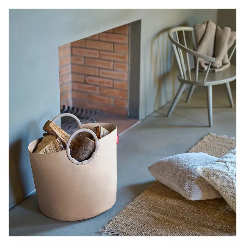 reisenthel loophome S kosz do przechowywania - Twist Coffee - aluminiowe uchwyty - 12 l - okrągły VR6043
