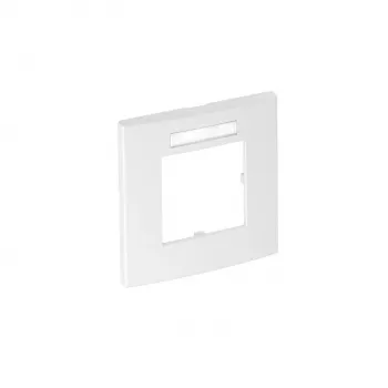 OBO Bettermann AR45-BSF1 RW ramka osłonowa 1-krotna 84x84mm czysta biel 6119338