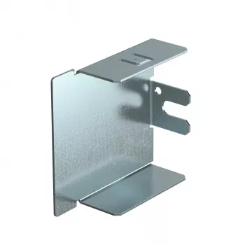 OBO Bettermann LKM Zaślepka końcowa 60x60mm, stal, ocynkowana taśmowo, zatrzaskowa, lewa/prawa 6248284