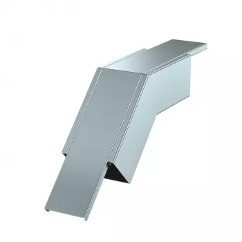 OBO BETTERMANN PLM-BF 45° opadające kolano koryta kablowego 800x100mm ocynkowane ogniowo 7218106