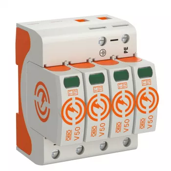 OBO BETTERMANN CombiController V50 V50-4-280 4-biegunowy 280V ogranicznik przepięć typu 1+2 (5093513)