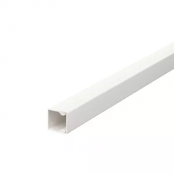 Kanał kablowy OBO BETTERMANN WDK15015RW 15x15x2000mm PVC Czysty Biały z Perforacją Dna 6191002