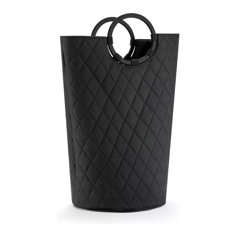 Reisenthel loophome M kosz do przechowywania - czarny, rama aluminiowa, poliester, 15 l, składany VS7071