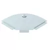 OBO Bettermann RBD 90 100 FS Pokrywa do kolanka 90°, 100 mm, taśma ocynkowana (6036900)
