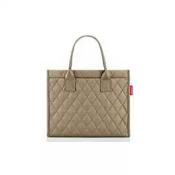Torba na ramię reisenthel Daily Shopper Business Rhombus Olive GP5046