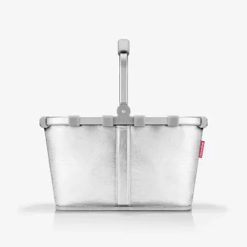 reisenthel Carrybag koszyk na zakupy Silver Crackle BK7088 22L