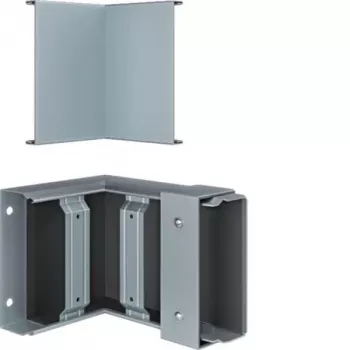 Hager FWK-Plus narożnik wewnętrzny 60x150 mm ocynkowana kształtka do kanału kablowego przeciwpożarowego FWKP601504VERZ
