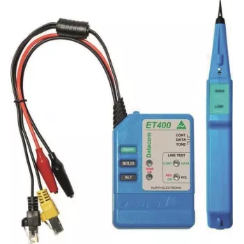 Kurth IT EasyTest and Probe zestaw testera kabli sieciowych (niebieski) 0.49563
