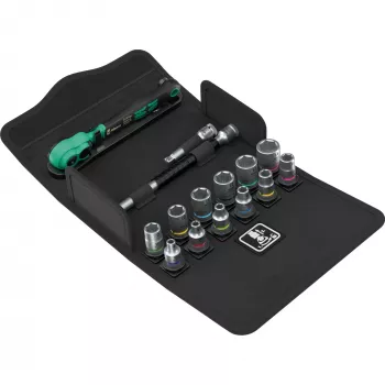 Wera 8100 SA 13 Zyklop Speed Grzechotka 1/4 inch z napędem, 152 mm, chromowo-wanadowa 05004022001