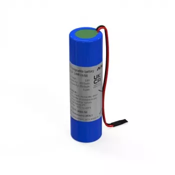 ANSMANN Bateria specjalna 18650 z kablem Li-Ion 3,6 V 2550 mAh 1S1P niebieska