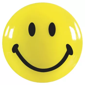 Magnetoplan 16672 Magnesy tablicowe Smiley Ø 30 mm, 6 sztuk