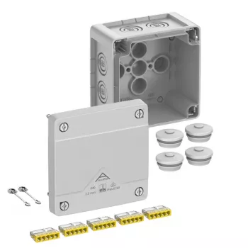 Spelsberg Abox Pro 040-2.5² IP66 puszka przyłączeniowa, 5-biegunowa, szara 40243001