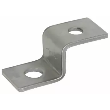DEHN Element końcowy 390499 w kształcie Z ze stali nierdzewnej do liny 4 mm