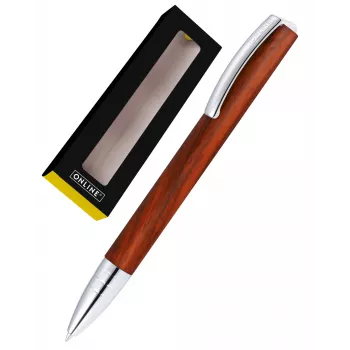 ONLINE Schreibgeräte Vision Nature Rosewood długopis - czarny tusz 36121