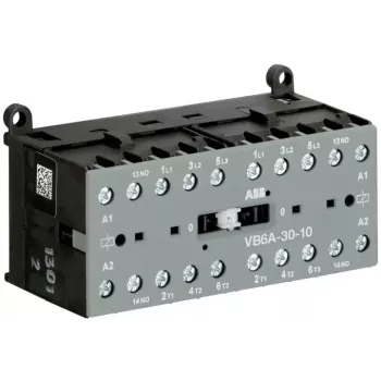 Stycznik odwracalny ABB VB6A-30-10 220-240VAC 3-biegunowy 1NO 9A 4kW GJL1211911R8100