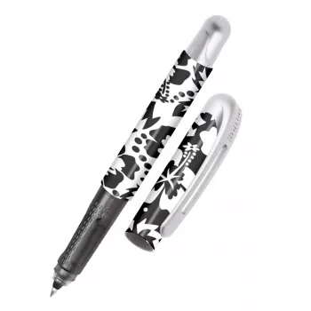 ONLINE Rollerball College Flowers Pen, 0,7 mm, niebieski tusz 12657/3D