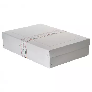 FALKEN PURE Pudełko do przechowywania dokumentów 1250 arkuszy Białe 32,0 x 44,0 x 10,0 cm 22002168000F
