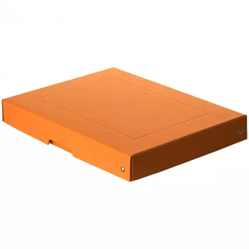 FALKEN PURE Pudełko do przechowywania 500 arkuszy Pastelowy pomarańczowy 24,0 x 32,0 x 4,0 cm 22001832000F