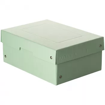 FALKEN PURE Pudełko do przechowywania 1250 arkuszy Pastelowa zieleń 18 x 25 x 10 cm 22001920000F