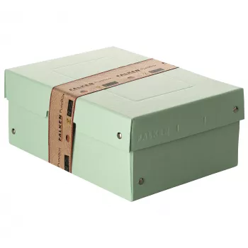 FALKEN PURE Pudełko do przechowywania 1250 arkuszy Pastelowa zieleń 18 x 25 x 10 cm 22001920000F