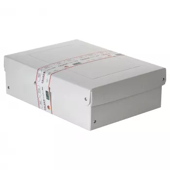 FALKEN PURE Pudełko do przechowywania 1250 arkuszy Białe 24,0 x 32,0 x 10,0 cm, 1 szt. 22002184000F