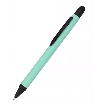 ONLINE ALU Stylus Długopis z Rysikiem Miętowy Niebieski Tusz 32119/3D
