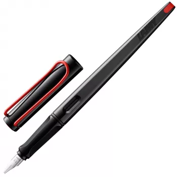 LAMY joy 015 Pióro wieczne szeroka stalówka czarno-czerwone 1206810