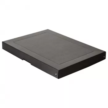 FALKEN PURE Pudełko do przechowywania dokumentów 500 arkuszy czarne 32,0 x 44,0 x 4,0 cm 22001680000F