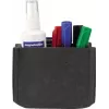 magnetoplan magnetoTray Średni Szary Felt Uchwyt na Długopisy, Magnetyczny, Wykonany z 100% Butelek PET z Recyklingu 1227701