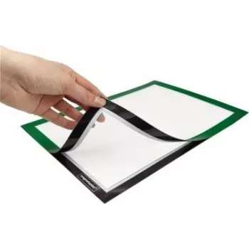 MAGNETOPLAN HOLTZ magnetofix ramka informacyjna DIN A4, zielona, dwustronna na zawiasach, samoprzylepna 1131905