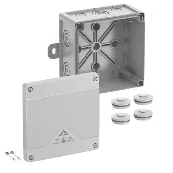 Spelsberg 41040101 Puszka przyłączeniowa 152 x 152 x 85 mm szara IP66/IP67/IP69