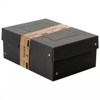 FALKEN PURE Pudełko do przechowywania 4,5 l Czarny 18,0 x 25,0 x 10,0 cm, 1 szt. (22001720000F)