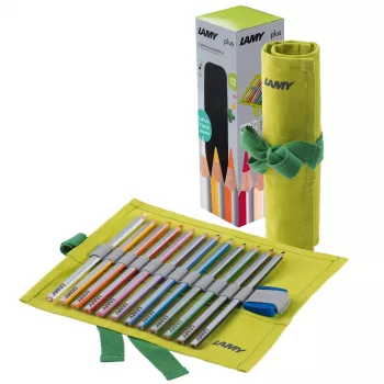 LAMY Plus zestaw kredek kolorowych z temperówką (12 kolorów) 1226068