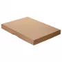 FALKEN PURE Pudełko do przechowywania 500 arkuszy brązowe 32,0 x 44,0 x 4,0 cm 22001776000F