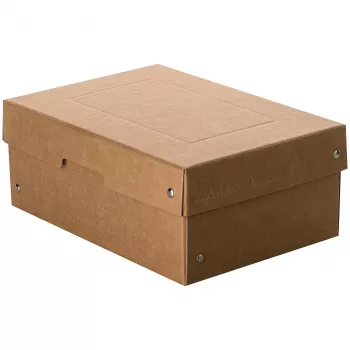 FALKEN PURE Pudełko do przechowywania 4,5 l Brązowe 18,0 x 25,0 x 10,0 cm, 1 szt. (22001816000F)