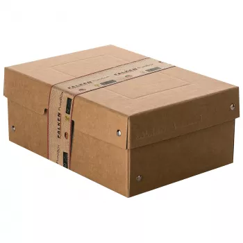 FALKEN PURE Pudełko do przechowywania 4,5 l Brązowe 18,0 x 25,0 x 10,0 cm, 1 szt. (22001816000F)