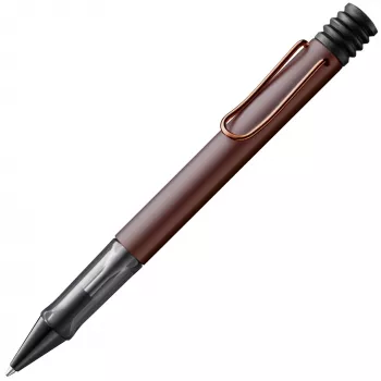 Długopis LAMY Lx brązowy ze złotymi akcentami, czarny tusz 1234047