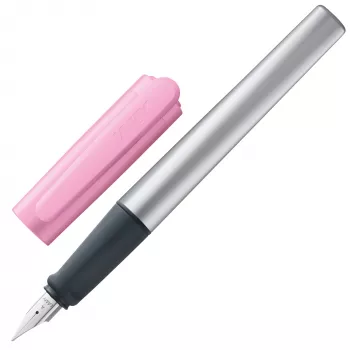 Pióro wieczne LAMY nexx Rose – stalówka dla leworęcznych (LH), gumowany uchwyt, zatrzaskowa skuwka 1235139