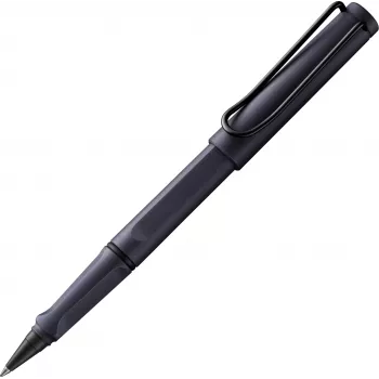LAMY Safari Steel Rollerball Pen Black z wkładem T10 Ink Cartridge 1240210