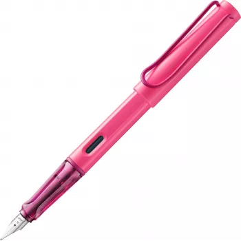 LAMY Safari Pióro wieczne Neonowy Róż Średnia stalówka (M) - 1241892