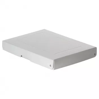 FALKEN PURE Pudełko do przechowywania 500 arkuszy Białe 24,0 x 32,0 x 4,0 cm, 1 szt. (22002176000F)