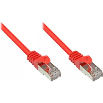 Kabel krosowy GoodConnections Cat. 5e SF/UTP, czerwony, 1m 855R-010