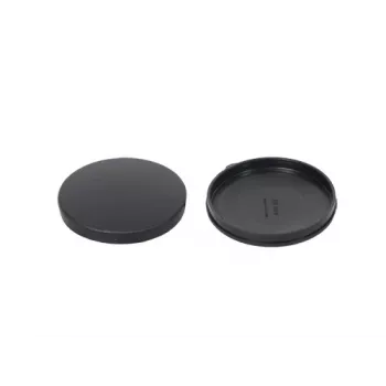 GoodConnections Alcasa 9870-60 60mm zatrzaskowa osłona obiektywu z centralnym zaciskiem (czarna)